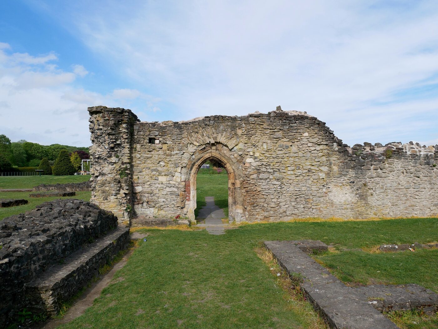 The ruins of Lesnes Abbey, Bexley