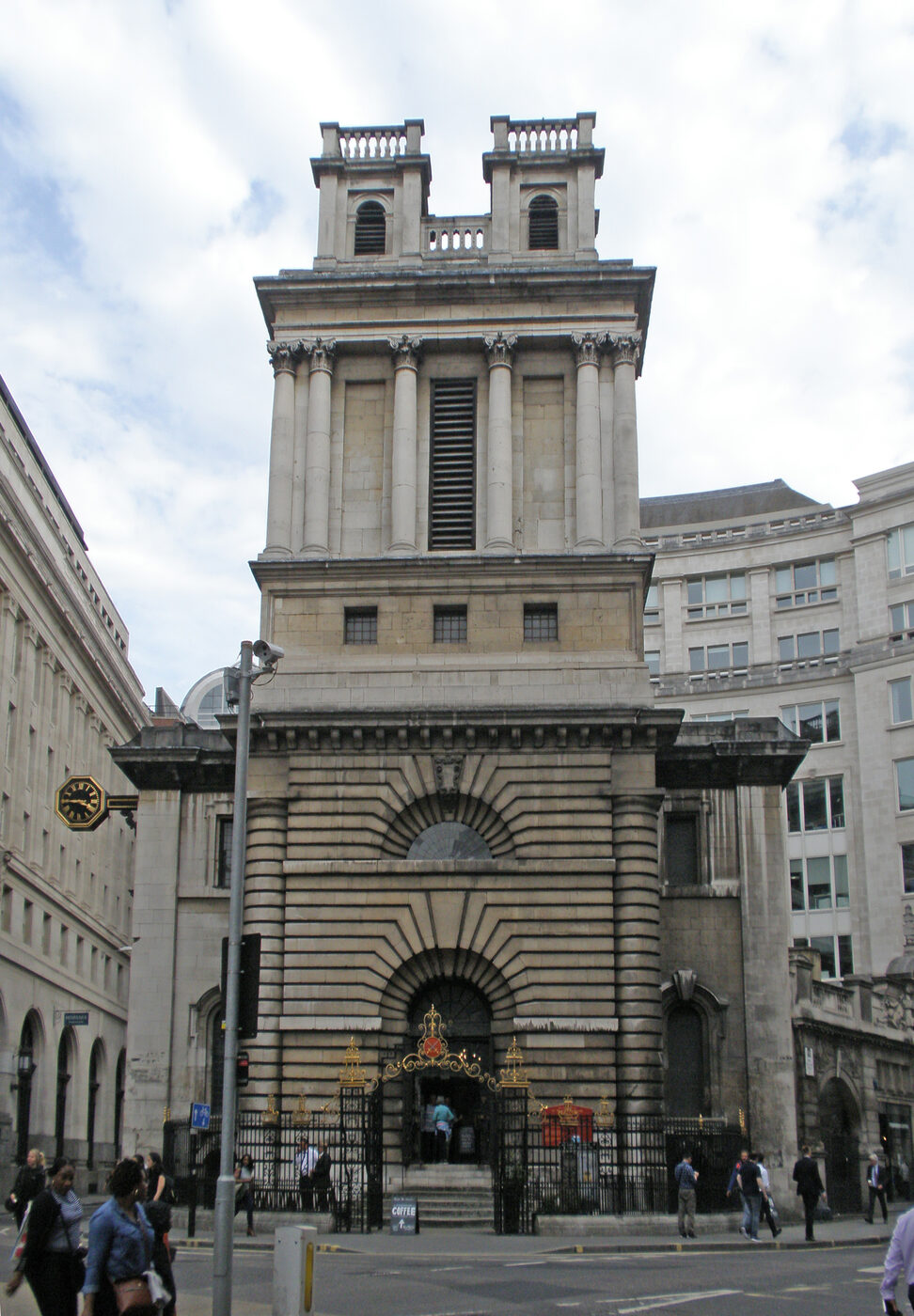St Mary Woolnoth, Lombard Street, City of London